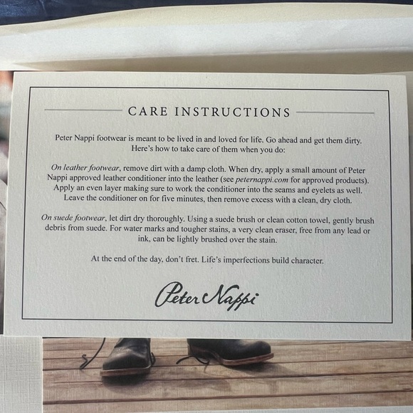 NWT Peter Nappi booties - Picture 7 of 7